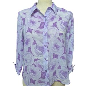Apostrophe Size 8 Womens Button Front Blouse